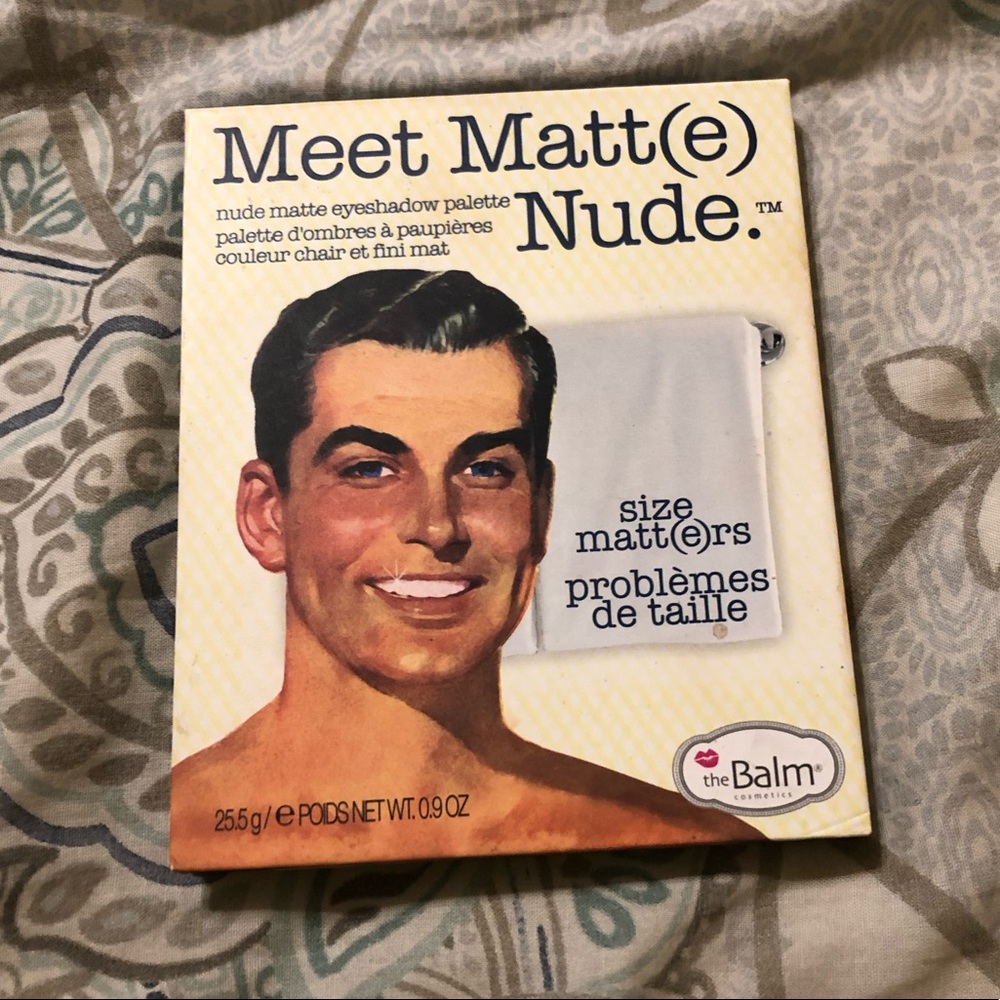 The Balm Meet Matte Nude Eyeshadow Palette